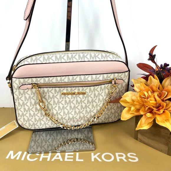 Handbags - Michael Kors EW Crossbody Bag Vanilla